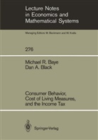 Michael Baye, Michael R Baye, Michael R. Baye, Dan A Black, Dan A. Black - Consumer Behavior, Cost of Living Measures, and the Income Tax