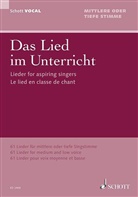 Paul Lohmann - Lied im Unterricht, mittlere / tiefe Stimme