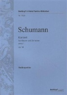 Robert Schumann - Konzert a-moll, op. 54 für Klavier und Orchester, Studienpartitur