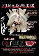 Filmausweide, Filmausweider - FILMAUSWEIDER - Das Splattermovies Magazin - Ausgabe 1 - Human Centipede; Piranha 3DD, REC 3: Genesis, The Bunny Game, The walking Dead Season 3