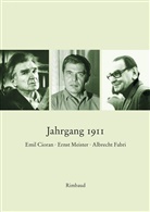 Bernhard Albers - Ernst Meister Gesellschaft / Jahrgang 1911