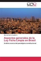 Marcelo Nunes Apolinário - Aspectos generales de la Ley Ficha Limpia en Brasil