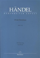 Georg Fr. Händel, Georg Friedrich Händel, Hans-Joachim Marx - Dixit Dominus HWV 232, Klavierauszug
