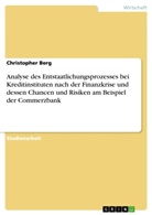 Christopher Berg - Analyse des Entstaatlichungsprozesses bei Kreditinstituten nach der Finanzkrise und dessen Chancen und Risiken am Beispiel der Commerzbank