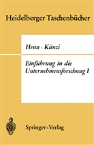 Henn, R Henn, R. Henn, H P Künzi, H. P. Künzi - Einführung in die Unternehmensforschung I