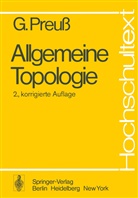 G Preuss, G. Preuss - Allgemeine Topologie