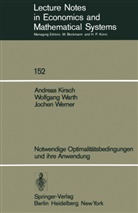 Kirsch, A Kirsch, A. Kirsch, Warth, W Warth, W. Warth... - Notwendige Optimalitätsbedingungen und ihre Anwendung