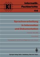Brigitt Endres-Niggemeyer, Brigitte Endres-Niggemeyer, Krause, Krause, Jürgen Krause - Sprachverarbeitung in Information und Dokumentation