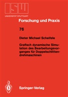 Dieter M Scheifele, Dieter M. Scheifele - Grafisch dynamische Simulation des Bearbeitungsvor- ganges für Doppelschlitten- drehmaschinen