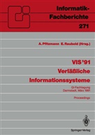 Andrea Pfitzmann, Andreas Pfitzmann, Raubold, Raubold, Eckart Raubold - VIS '91 Verläßliche Informationssysteme