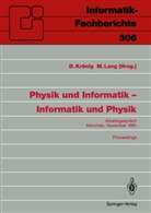 Krönig, D Krönig, D. Krönig, Lang, Lang, M. Lang - Physik und Informatik - Informatik und Physik
