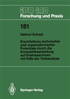 Helmut Schaal - Erschließung technischer und organisatorischer Potentiale durch die Komplettbearbeitung auf Drehmaschinen mit Hilfe der Teileanalyse
