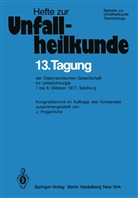 Poigenfürst, J Poigenfürst, J. Poigenfürst - 13. Tagung der Österreichischen Gesellschaft für Unfallchirurgie