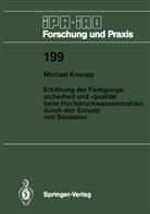 Michael Knaupp - Erhöhung der Fertigungssicherheit und -qualität beim Hochdruckwasserstrahlen durch den Einsatz von Sensoren