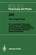 Hans-Jürgen Braun - Ein unscharfes Planungsverfahren zur mittelfristigen Personalkapazitätsanpassung für die bedarfsorientierte Serienproduktion