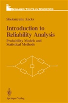Shelemyahu Zacks - Introduction to Reliability Analysis