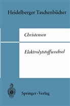 Halvor N Christensen, Halvor N. Christensen - Elektrolytstoffwechsel