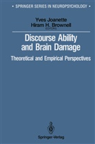 Brownell, Brownell, Hiram Brownell, Yve Joanette, Yves Joanette - Discourse Ability and Brain Damage