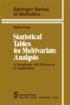 Heinz Kres - Statistical Tables for Multivariate Analysis