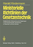 H Kindermann, H. Kindermann - Ministerielle Richtlinien der Gesetzestechnik