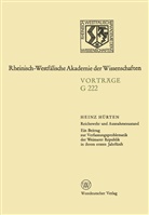 Heinz H¿rten, Heinz Hürten - Geisteswissenschaften