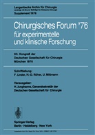 H -D Röher et al, H. Junghanns, Linder, F Linder, F. Linder, U. Mittmann... - Chirurgisches Forum 76 für experimentelle und klinische Forschung