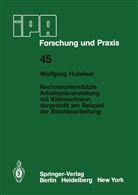 W Hoheisel, W. Hoheisel - Rechnerunterstützte Arbeitsplanerstellung mit Kleinrechnern, dargestellt am Beispiel der Blechbearbeitung