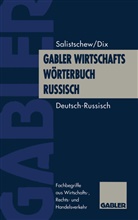 Hannes Dix, Wiatscheslaw Salistschew, Wjatschesla Salistschew, Wjatscheslaw Salistschew - Gabler Wirtschaftswörterbuch Russisch. Bd.1