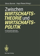 Gottfried Bombach, Silvi Borner, Silvio Borner, Riese, Riese, Hajo Riese - Zwischen Wirtschaftstheorie und Wirtschaftspolitik