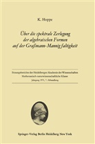 Klaus Hoppe - Über die spektrale Zerlegung der algebraischen Formen auf der Graßmann-Mannigfaltigkeit