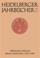 H Schipperges, H. Schipperges, H. Schipperges - Heidelberger Jahrbücher