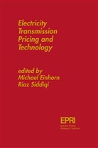 Michae A Einhorn, Michael A Einhorn, Michael A. Einhorn, Siddiqi, Siddiqi, Riaz Siddiqi - Electricity Transmission Pricing and Technology