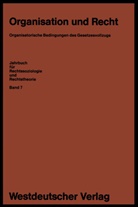 Erhard Blankenburg - Organisation und Recht