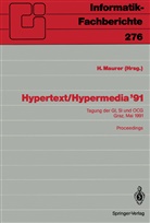 Herman Maurer, Hermann Maurer - Hypertext / Hypermedia '91