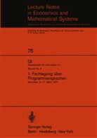 Han Langmaack, Hans Langmaack, PAUL, Paul, Manfred Paul - 1. Fachtagung über Programmiersprachen