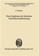 G Schettler, G. Schettler - Neue Ergebnisse der klinischen Fettstoffwechselforschung