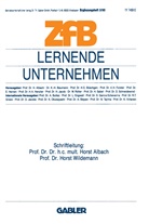 Hors Albach, Horst Albach, Wildemann, Wildemann, Horst Wildemann - Lernende Unternehmen