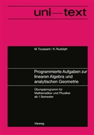 Manfred Toussaint - Programmierte Aufgaben zur linearen Algebra und analytischen Geometrie