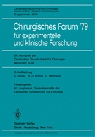 H -D Röher u a, H. Junghanns, Linder, F Linder, F. Linder, U. Mittmann... - Chirurgisches Forum  79