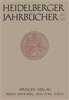 H Schipperges, H. Schipperges, H. Schipperges - Heidelberger Jahrbücher