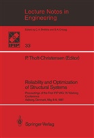 Thoft-Christensen, P Thoft-Christensen, P. Thoft-Christensen - Reliability and Optimization of Structural Systems