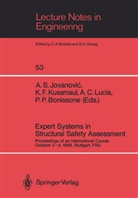 Piero P. Bonissone, Alfredo C Lucia et al, Kar F Kussmaul, Karl F Kussmaul, Aleksandar S. Jovanovic, Karl F. Kussmaul... - Expert Systems in Structural Safety Assessment