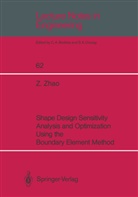 Zhiye Zhao - Shape Design Sensitivity Analysis and Optimization Using the Boundary Element Method