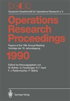 Wolfgang Bühler, Richard F Hartl u a, Gusta Feichtinger, Gustav Feichtinger, Richard F. Hartl, F. J. Radermacher... - DGOR