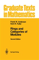 Frank Anderson, Frank W Anderson, Frank W. Anderson, Kent R Fuller, Kent R. Fuller - Rings and Categories of Modules