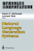 Bolc, Bolc, Leonard Bolc, Davi D McDonald, David D McDonald, David D. McDonald - Natural Language Generation Systems