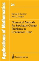 Paul G. Dupuis, Harold J. Kushner - Numerical Methods for Stochastic Control Problems in Continuous Time
