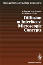 Michael Grunze, Han J Kreuzer, Hans J Kreuzer, Jeffrey J Weimer, Hans J. Kreuzer, Jeffrey J. Weimer - Diffusion at Interfaces: Microscopic Concepts