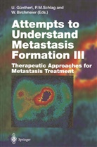 Walter Birchmeier, Ursula Günthert, Pete M Schlag, Peter M Schlag, Peter M. Schlag - Attempts to Understand Metastasis Formation III