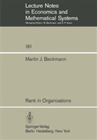 Martin Bach, Martin F Bach, Martin F. Bach, M. J. Beckmann, Martin J. Beckmann, Lina Martins - Rank in Organizations